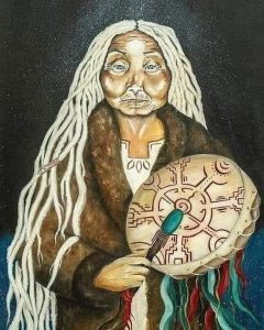 El tambor y la Anciana-Cuento Medicina